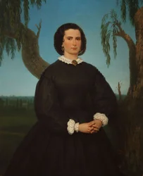 Portret van Dona Josefa Saenz Valiente